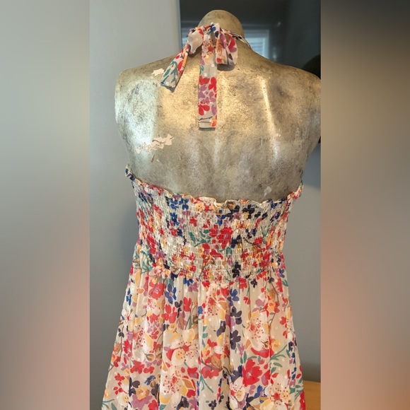 Ellison flowered halter maxi dress - Picture 4 of 6